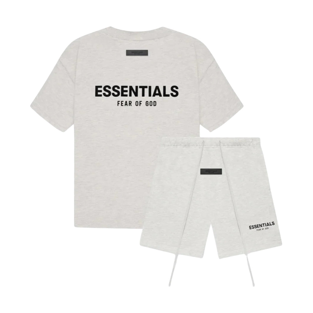 Fear of God Essentials Light Oatmeal Summer set