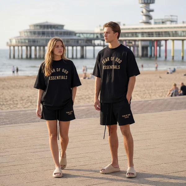 Fear of God Essentials FW24 Black Summer Set