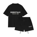 Fear of God Essentials SS25 Jet Black Summer Set