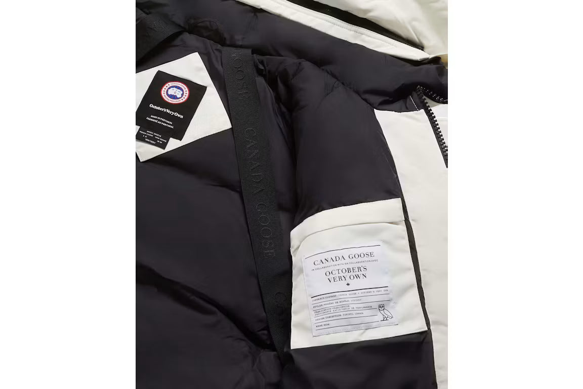 OVO x Canada Goose Chilliwack Bomber 'White'