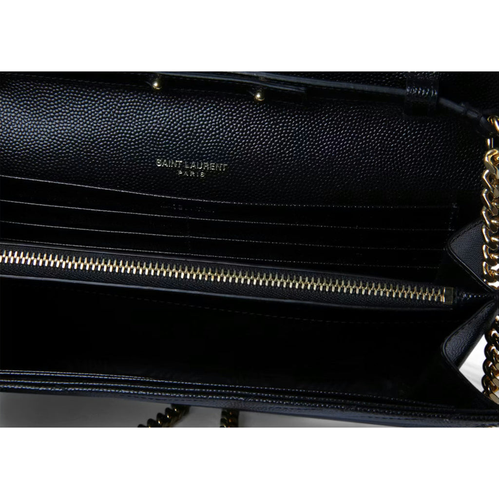 Saint Laurent Monogram Chain Wallet