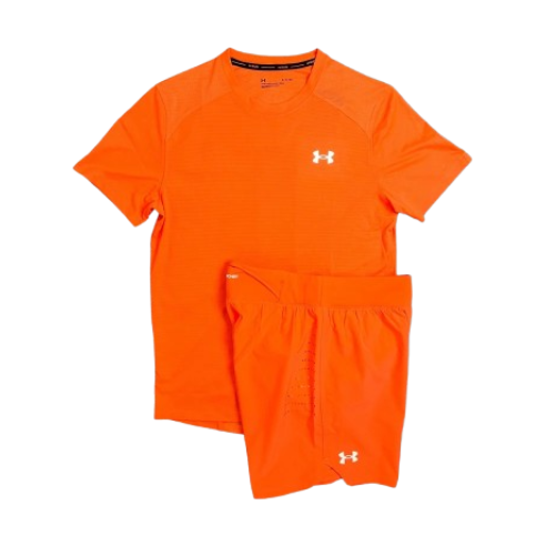 UNDER ARMOUR COOLSWITCH SHORT SET - ORANGE