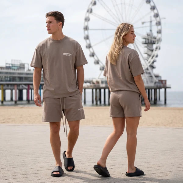 Fear of God Essentials Desert Taupe Summer Set