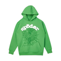 Websuit Hoodie SP5DER Green & White