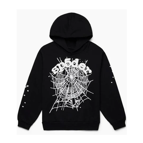 Websuit Hoodie SP5DER Black & White