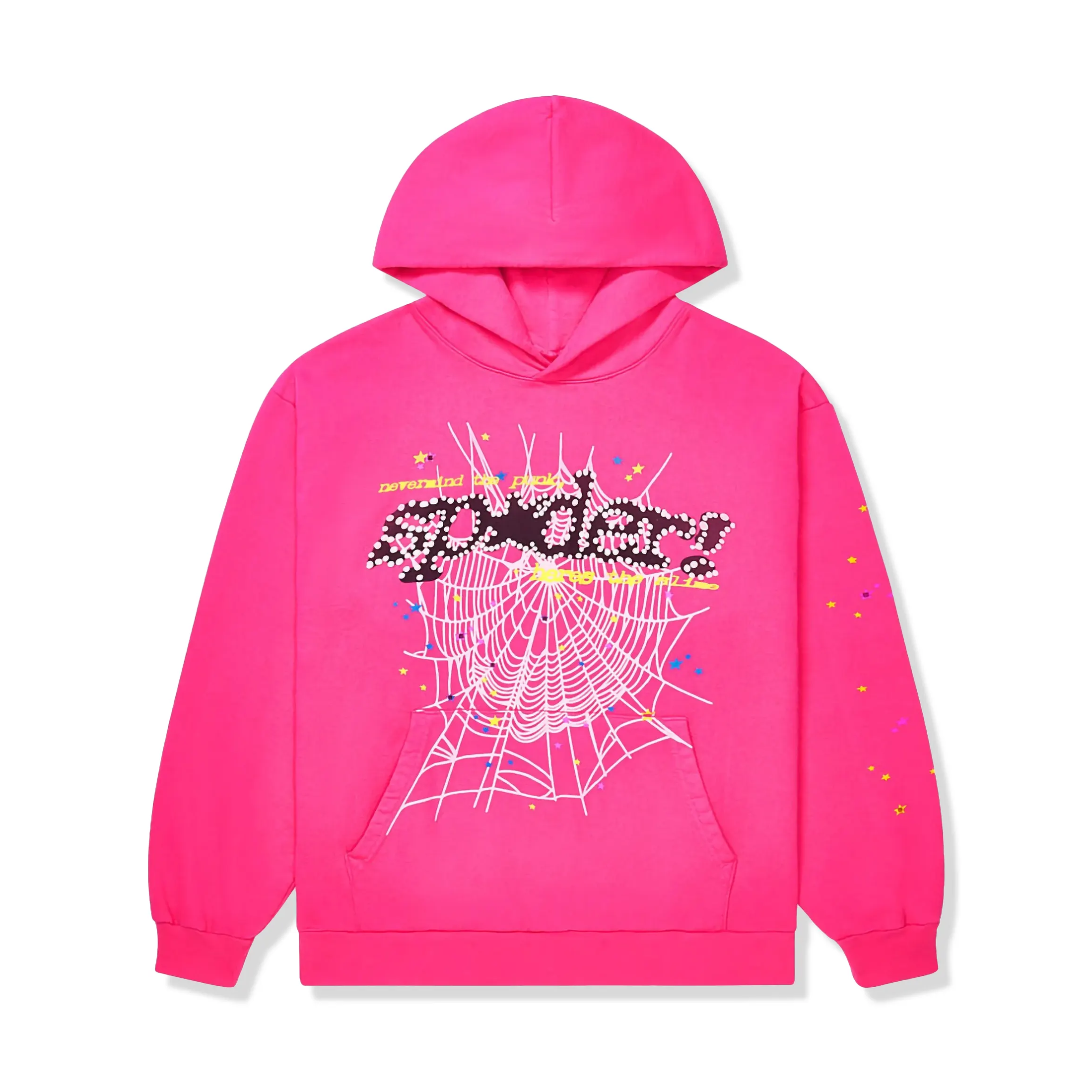 Websuit Pink & White SP5DER Hoodie