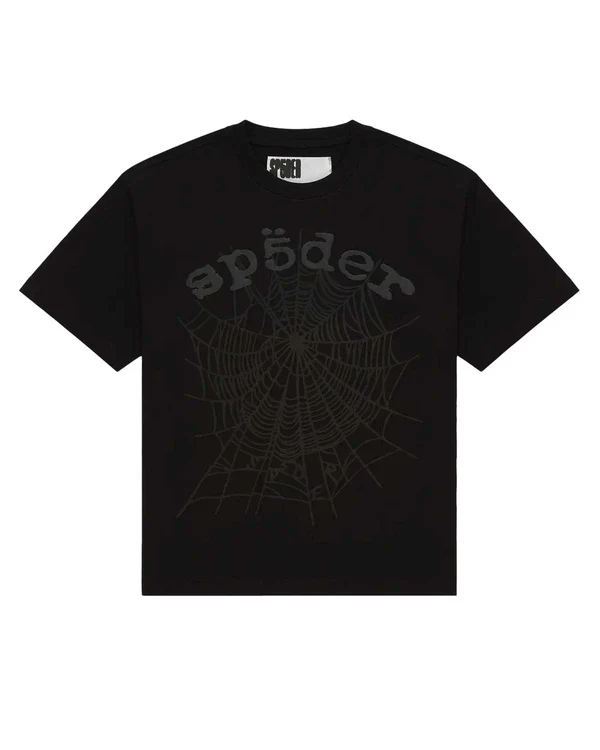 SP5DER Web-Tee Black