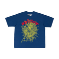 SP5DER Web-Tee Blue & Red & Yellow