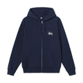 Stussy Zip Hoodie Blue