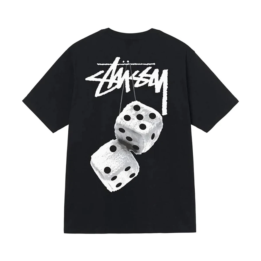 Stussy Dice Black Tee