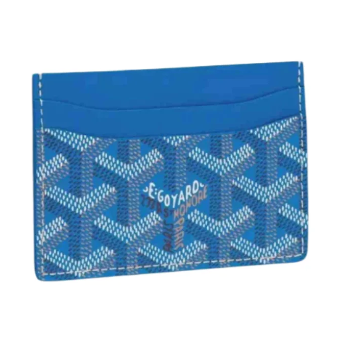 Goyard Blue Wallet