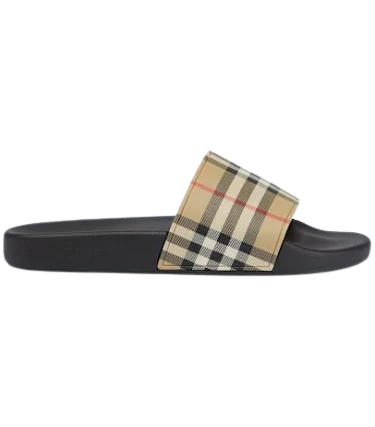 Burberry Vintage checked slides