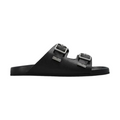 Burberry Urchin Buckled Leather Slides