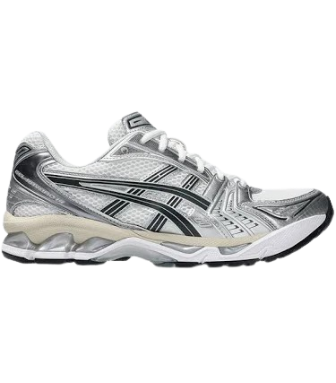 Asics  Gel-Kayano 14 White & Graphite Grey