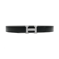 Hermes Men Leather Belt Hermès Black Size 100 Cm