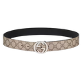 Gucci Reversible belt with Interlocking G buckle