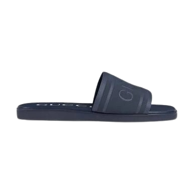 GUCCI Men's Slide Sandal With Tonal Logo