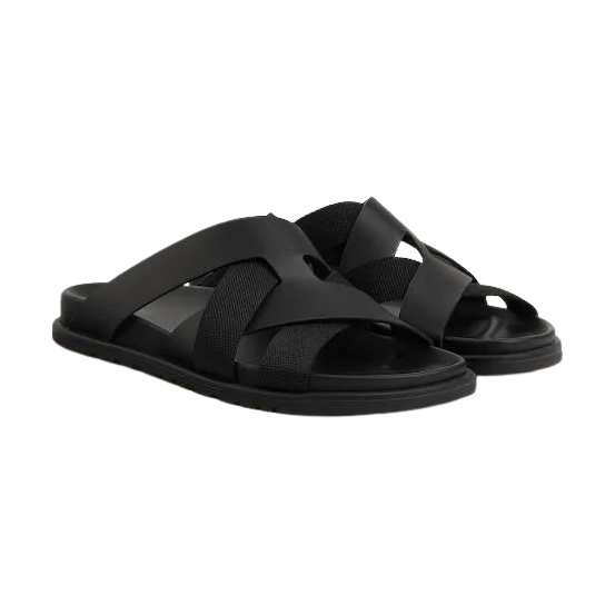 HERMES Kazimir sandal Black