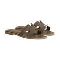 HERMES Oran sandal Brown
