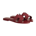 HERMES Oran sandal Red