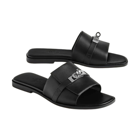 HERMES Giulia sandal Black