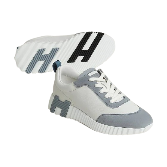 HERMES Bouncing White & Grey & Black