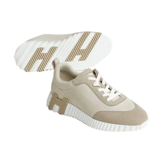 HERMES Bouncing White & Beige