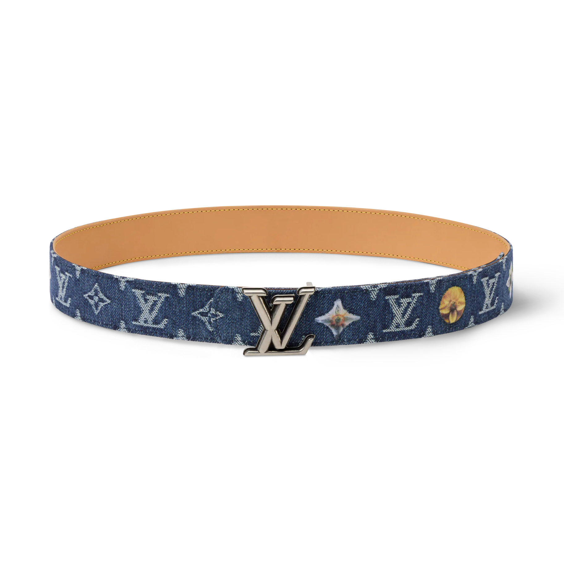 LV Dimension Monogram Heritage 40mm Reversible Belt