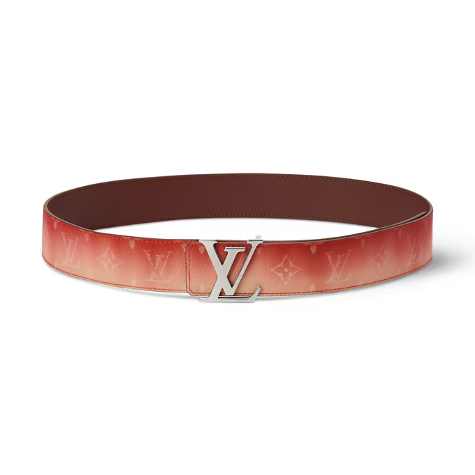 LV Initiales Monogram Pigment 40mm Reversible Belt