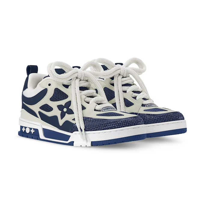 Louis Vuitton Skate Navy & White