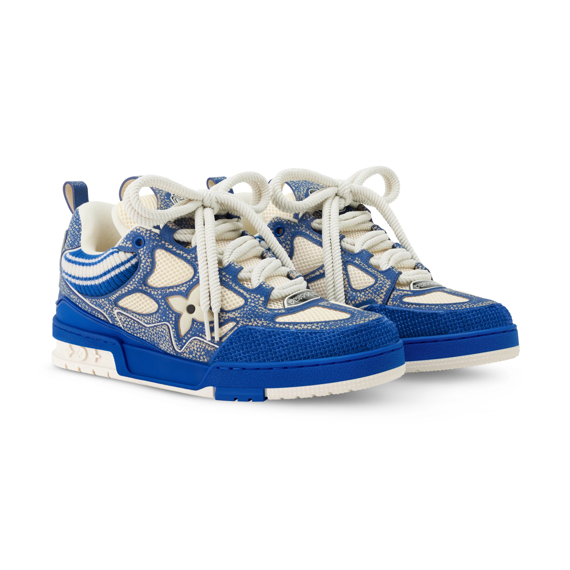 Louis Vuitton Skate Blue & Beige