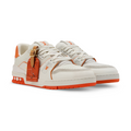 Louis Vuitton Trainer White & Orange