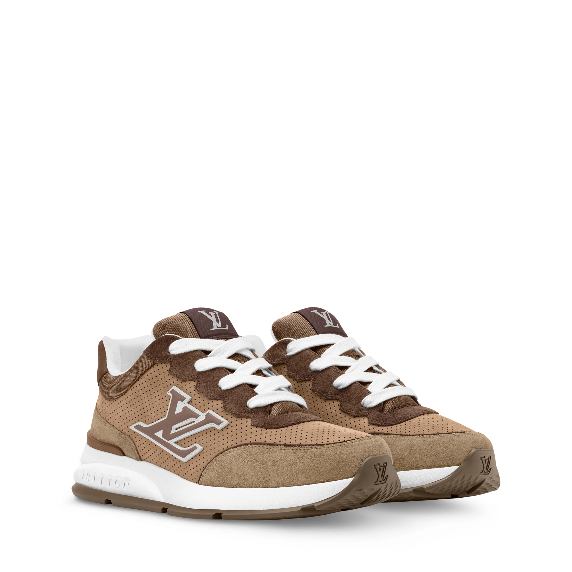 Louis Vuitton Classic Brown & White