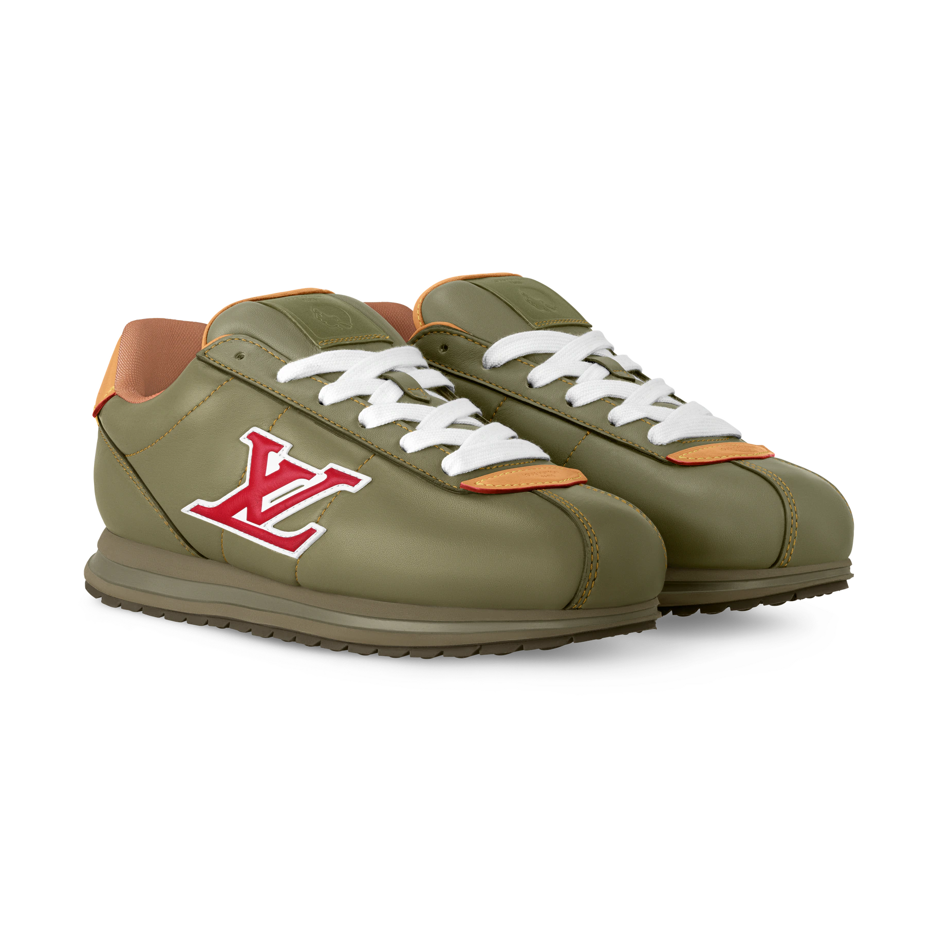 Louis Vuitton Buttersoft Green & Red & Orange