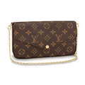 Louis Vuitton Pochette Felicie Monogram Fuchsia Bag