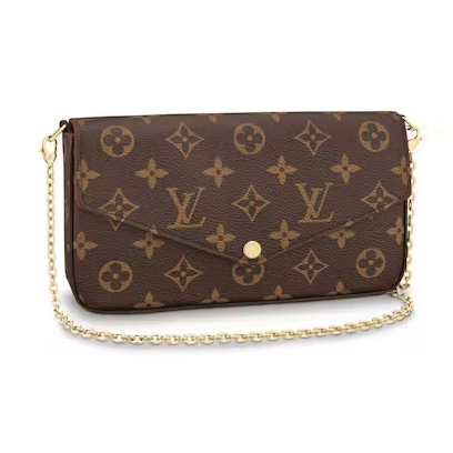 Louis Vuitton Pochette Felicie Monogram Fuchsia Bag