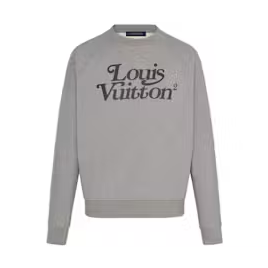 Louis Vuitton x Nigo Squared LV Sweatshirt Gris Clair