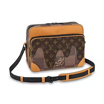 Louis Vuitton x Nigo Nil Messenger Damier Ebene Giant Brown