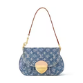 Louis Vuitton Sunset Bag Monogram Denim Blue