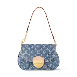 Louis Vuitton Sunset Bag Monogram Denim Blue