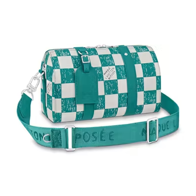 Louis Vuitton City Keepall Graphite Teal