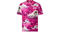Louis Vuitton Printed Short-Sleeved Cotton T-shirt Pink