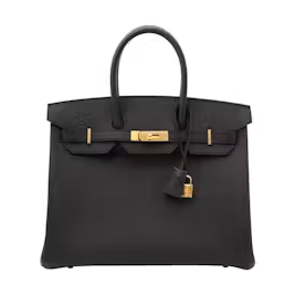Hermes Birkin Epsom 35 Noir Black