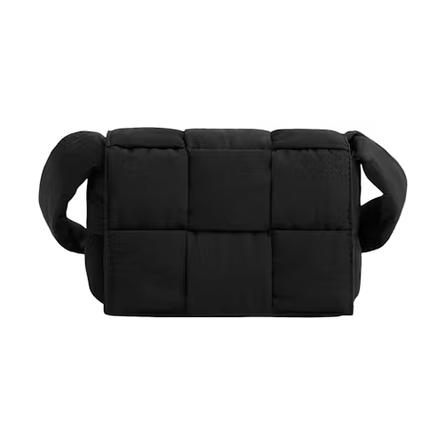Bottega Veneta Candy Padded Tech Cassette Black Bag
