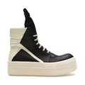 Rick Owens Mega Bumper Geobasket Black Milk