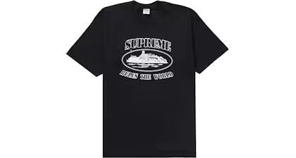 Supreme Corteiz Rules The World Tee Black