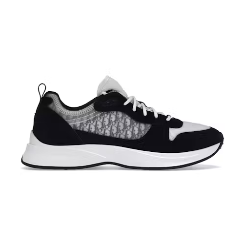 Dior B25 Oblique Runner Sneaker Black Suede