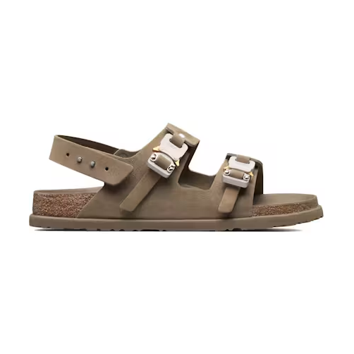 Dior by Birkenstock Sandale Milano Khaki Nubuck