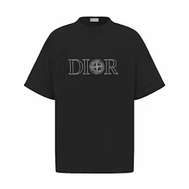 Dior x Stone Island Oversized Fit T-Shirt Black