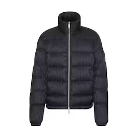 Dior Oblique Down Jacket Black Nylon Jacquard